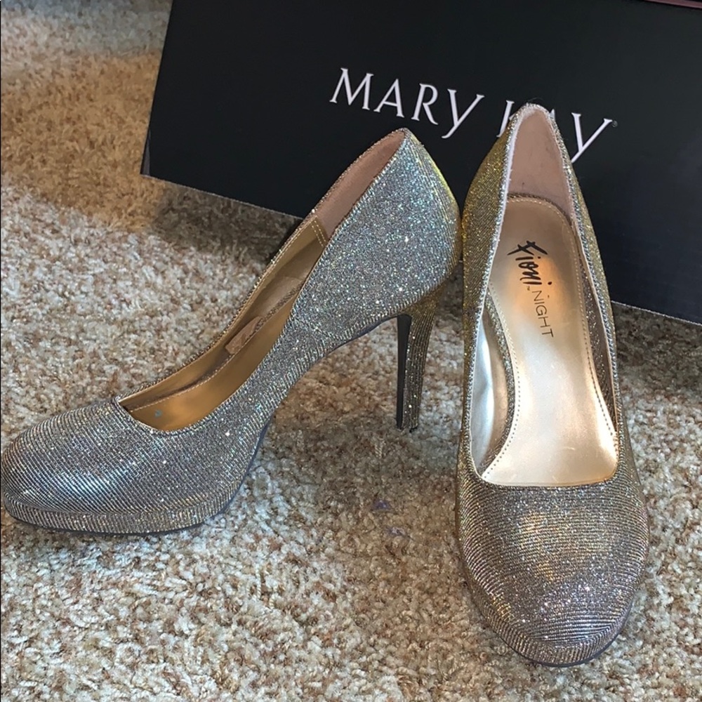 Sparkly heels